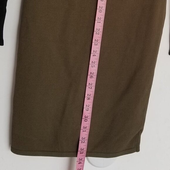 NEW Torn by Ronny Kobo Carolina Long Sleeve Color Block Knit Dress Size XS - Picture 8 of 12